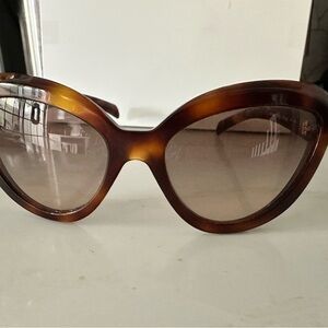 Prada tortoiseshell sunglasses